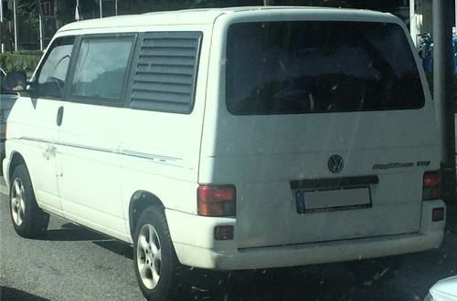 Rear side window cover - , for