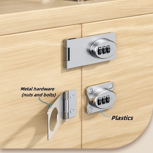 Cabinet lock keyless - lock,