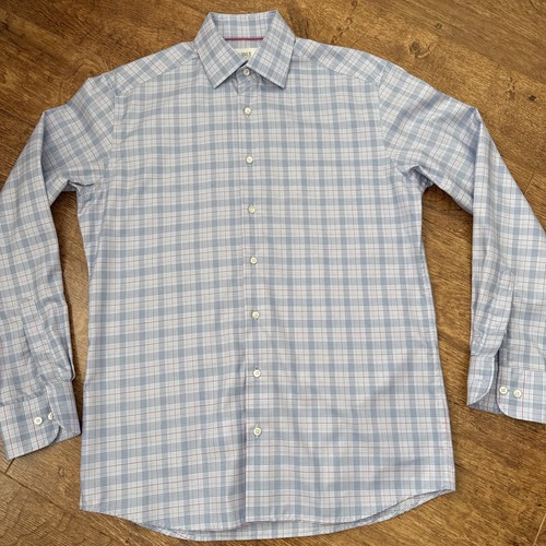 Eterna mans blue red check - mans,