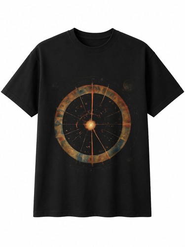 Detailed celestial chart - detailed,