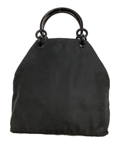 Prada nylon handbag black - prada,