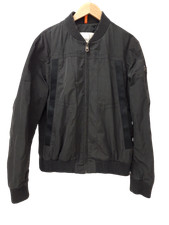 CERRUTI 1881 Men's UK 42 Black Lightweight Full Zip Autumn Jacket Pre - Loved