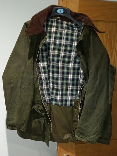 Wax coat made - made,