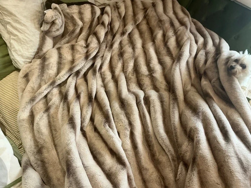 Luxury throw chocolate - chocolate, brown