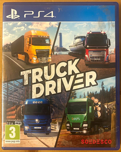 Truck driver ps4 - truck,