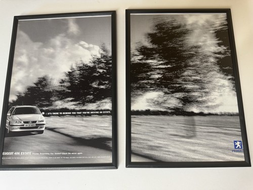 Framed original peugeot - framed,