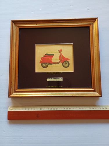 Piaggio vespa gold - piaggio, foil