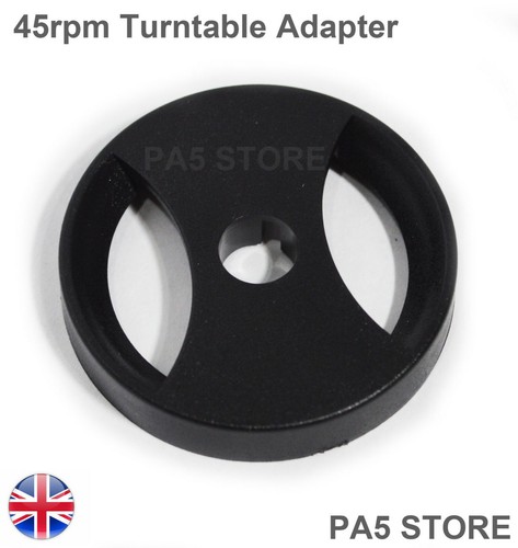 45rpm turntable adapter - 45rpm, 7"