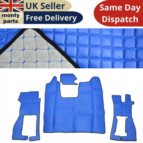Blue floor mats - floor, eco