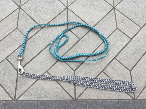 Dog kangaroo leather show lead