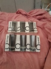 Luminarc Octime Set of 6  Shot Glasses  in  original boxes from 1986 