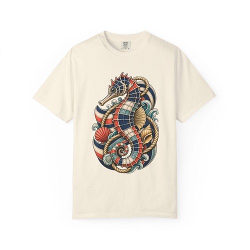 Nautical deck stripe seahorse - deck-stripe,