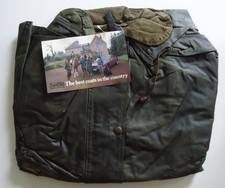 Ladies Waxed Jacket Size 12 Green Waxed Jacket Gmac Scotland Waxed Jacket