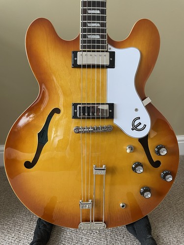 Epiphone riviera royal - riviera, tan