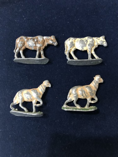 Vintage britains semi - britains, semi-flat