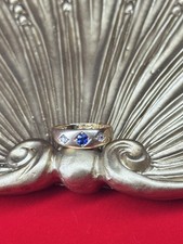 Antique 18ct Gold sapphire &