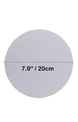 Circular blank mouse pad - blank,