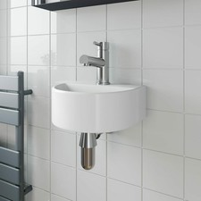 Cloakroom Wall Hung Basin Sink