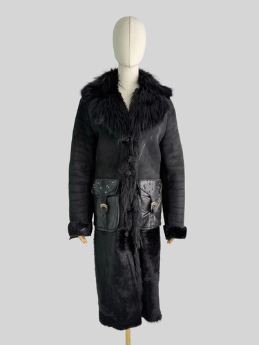 Vintage real sheepskin - real,
