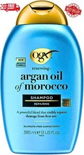 Premium OGX Argan Oil Of Morocco Sulfate Free Shampoo For Dry Hair 385ML UK