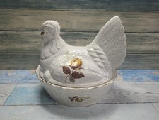 Vintage Kernewek Hen Chicken