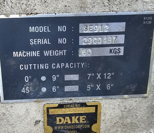 Saw horizontal band dake x - band, 9