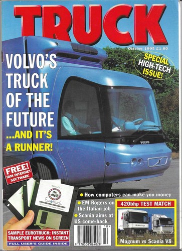 Truck magazine october 1995 - truck, 1995.