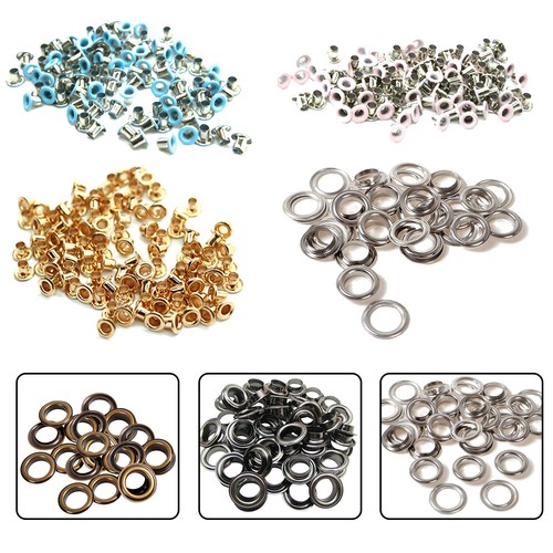 100 eyelets grommets with - eyelets,
