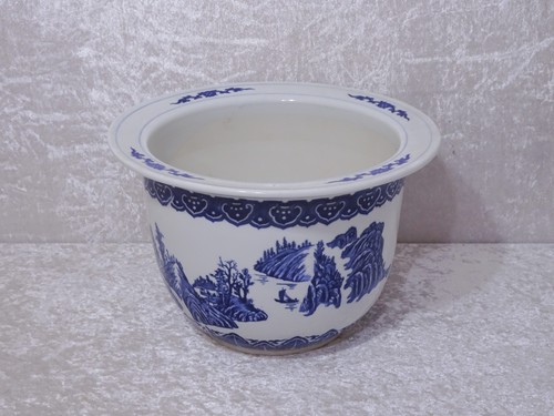Fishbowl ceramic flower pot - fishbowl,