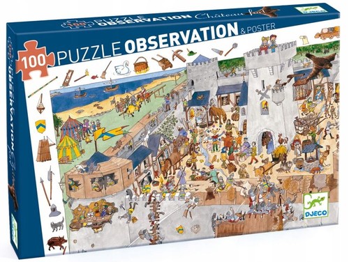 Djeco 100pc observation jigsaw - 100pc,