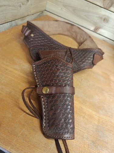 Vintage tooled leather - leather, western