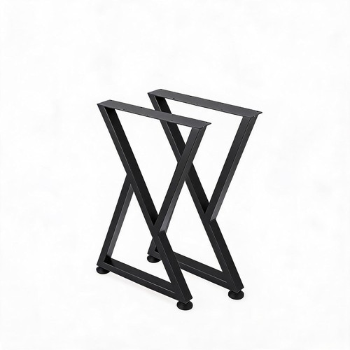 2pcs shaped steel table - 2pcs,