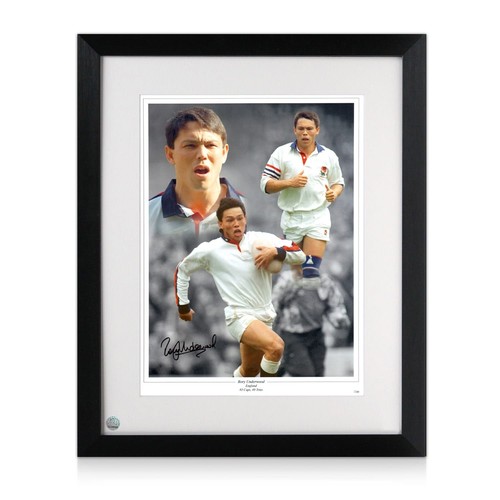 Rory underwood signed - rory, england