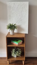 Two Mid-Century Oak Bedside Tables