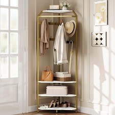 Corner Coat Rack Hall Tree