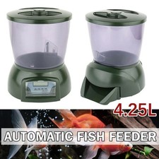 2X AUTOMATIC POND FISH FEEDER