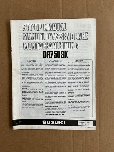 Nos genuine suzuki workshop - nos,