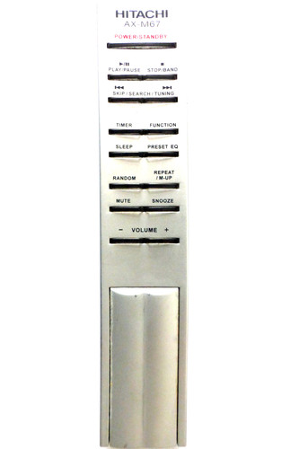 Hitachi hifi remote control - hifi,