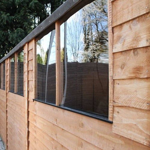 Garden shed windows - shed, shatter