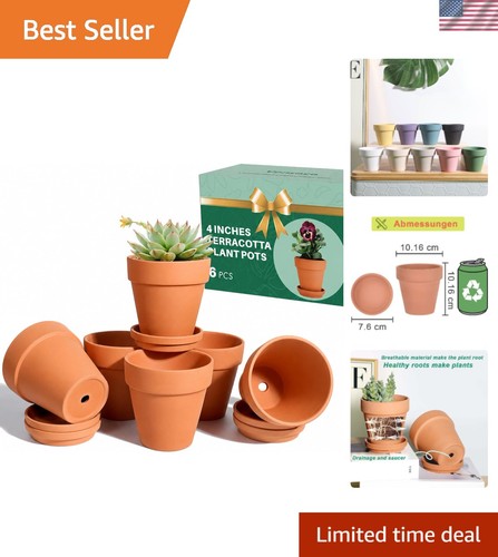 Inch terracotta plant pots - plant,