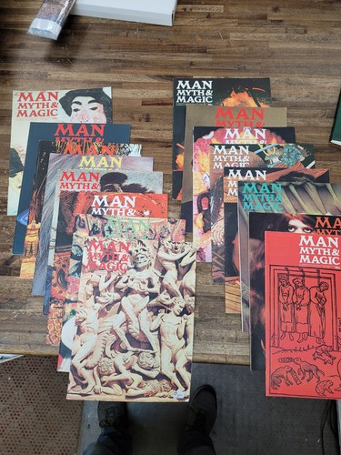 Vintage man myth magic - vintage,