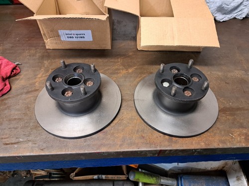 Classic mini front - , brake