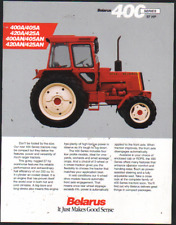 Belarus "400 Series" 57hp Tractor Brochure Leaflet