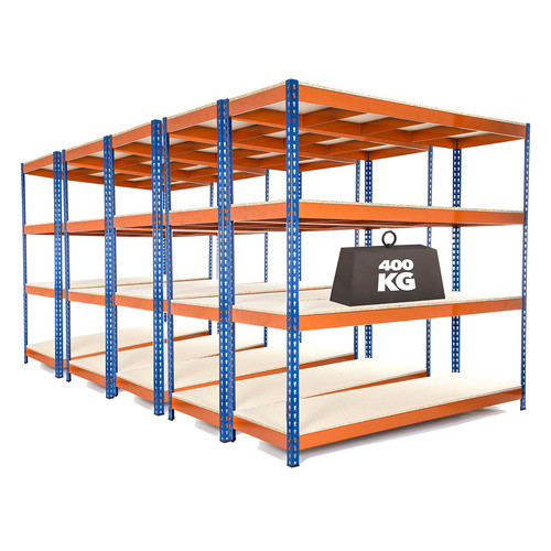 Tier steel shelving - steel,