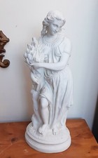 19thC Parian Ware Figure of