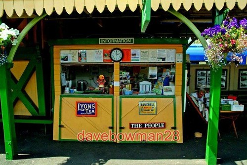 Photo information kiosk on - photo,