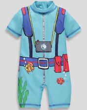 BOYS BABY TODDLER KIDS DIVER SURF SUIT SWIMSUIT SWIMMING SWIMWEAR 3 Mths - 4Yrs