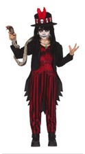Boys Witch Doctor Costume Fancy Dress Voodoo James Bond Halloween Kids Outfit