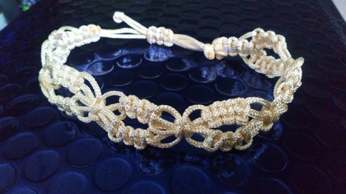 Ivory flower lace cuff