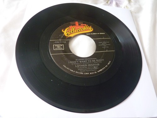 Luther ingram dont want - ingram, to